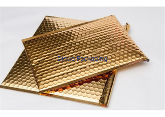 Lightweight Shipping Metallic Bubble Mailers , Coloured Bubble Wrap Envelopes