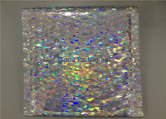Holographic Colored Bubble Wrap Mailers Padded Parcel Bags Waterproof