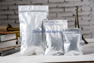 Custom Printed Stand Up Pouches With Ziplock , Stand Up Plastic Pouch Packaging