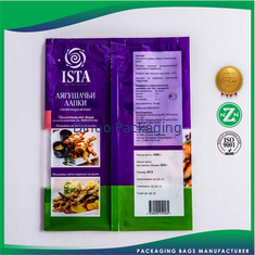 Small Custom Printed Food Packaging Bags Self Adhesive Seal Moisture Proof