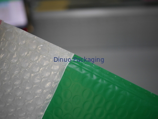 Green Colored Poly Bubble Mailers , Bubble Shipping Envelopes Heat Insulation