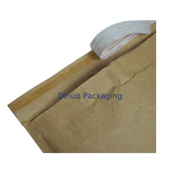 Easy To Use Stable Self-adhesive 100% Biodegradable Black Paper Envelopes Recycled Honeycomb Padded Mailers