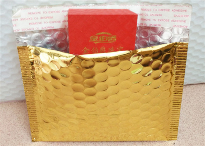 Lightweight Shipping Metallic Bubble Mailers , Coloured Bubble Wrap