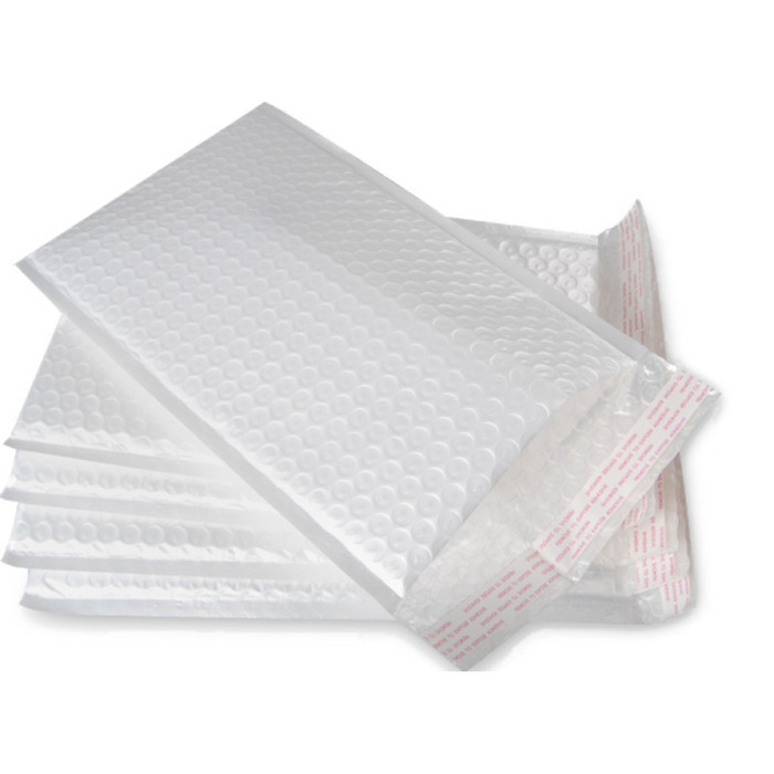 Secure Sealed Bubble Lined Poly Mailers , Express Delivery Bubble Shipping Bags