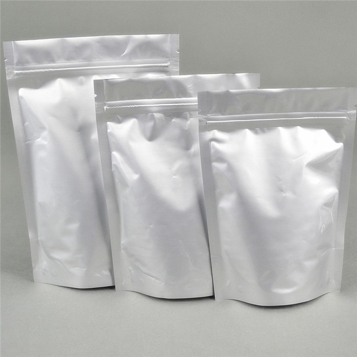 Aluminum foil bags with zipper and tear notch Clearance