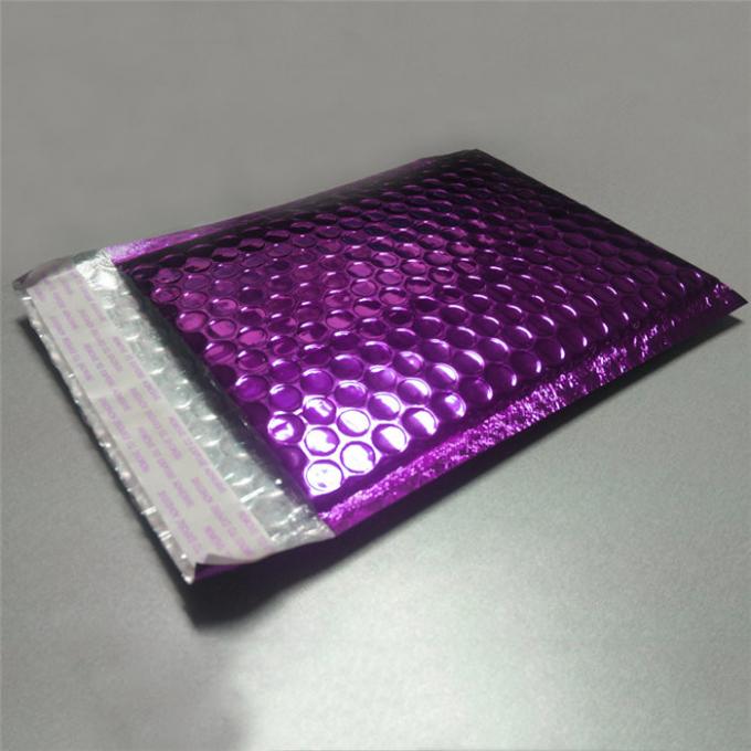 Oil Resistant Shipping Metallic Jiffy Bags , Colored Padded Envelopes