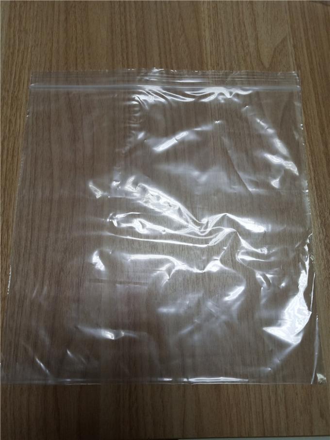 Resealable PE Plastic Bags With Ziplock Closure , Package Plastic Bags