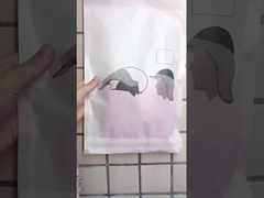 Glassine Paper Envelope With Handle For Packaging And Shopping