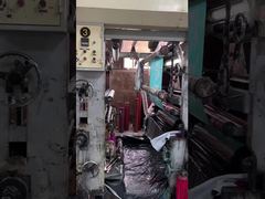 The manufacturing process of the bags in the factory