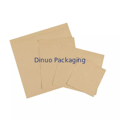100 Pack Biodegradable Flat Kraft Paper Bags Envelopes For Cookie Popcorn Sandwichs