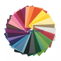 Bright Coloured Fresh Branded Tissue Paper Wrap For Shoe Box