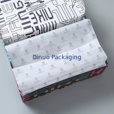 Recyclable Christmas White Tissue Paper Wrap Gift Shoe Packaging With Custom Logo