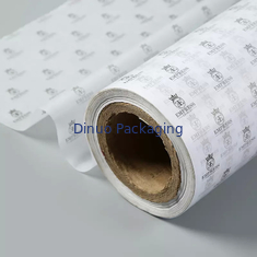 Branded White And Gold Metal Tissue Paper Wrap For Women Bag / Jewellery