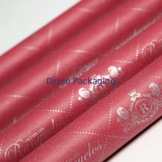 Custom Printing Red Glad Color Shoe Gift Thin 17g Wrapping Tissue Paper For Packaging