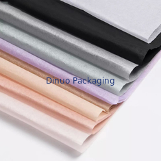 Fireproof  Wood Pulp Tissue Wrapping Paper Fashionable Colorful For Clothes Packaging