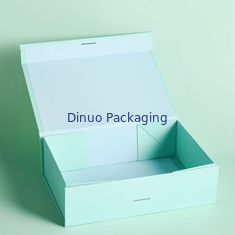 Folding Custom Printed Paper Box Clamshell Magnetic Buckle Cosmetic Gift Packing Box