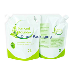 Intaglio Printing Stand Up Spout Pouch 1L 2L Laundry Detergent Liquid Soap Pouch Bag