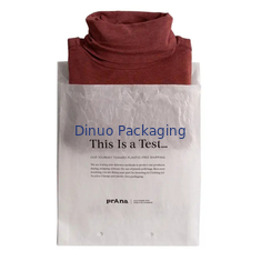 Food Grade Biodegradable Waxed Paper Envelopes Self Adhesive Seal