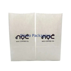 Biodegradable Glassine Paper Bags Waxed / Greaseproof Paper Bags