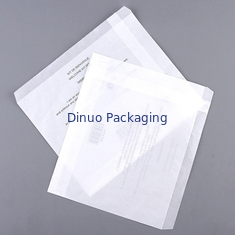 Rectangular Transparent Biodegradable Glassine Paper Pouch For Packaging