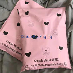 PLA Compostable Poly Mailer In Pink For Environmentally Responsible Packaging Solutions
