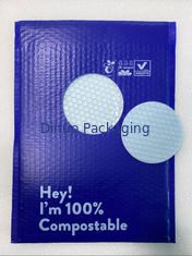 Shock Strength 2.8 Bubble Wrapped Mailing Bags In Blue Color For Safe Delivery Services