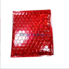 Secure Zipper Closure Metallic Bubble Zipper Bag With Multi-Size And Multi-Purpose