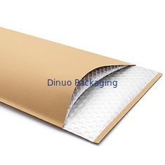 Customized Logo Accepted Kraft Bubble Mailers with 3-4mm Thickness and Poly Bubble Inside Material