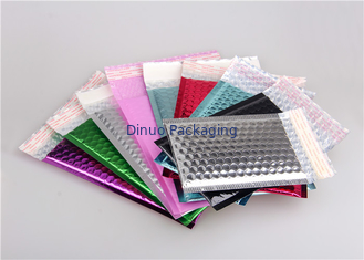 Anti - Throw Metallic Mailing Envelopes , Colored Bubble Envelopes 235x330mm #H