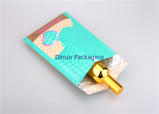 Lake Blue Metallic Bubble Mailers Padded Envelopes 145x210mm #C For Lipstick