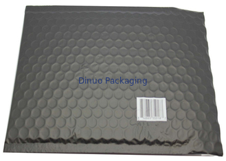 Heat Seal Matte Metallic Bubble Mailers 4"X8" #000 Moisture Resistant For Packaging