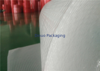 White Shockproof Bubble Packaging Rolls , Air Bubble Cushioning Wrap Rolls