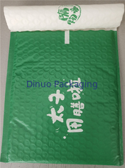 Eco friendly Poly Bubble Mailers Shipping Bag With Full Colors Custom Logo Printing