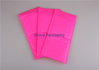 Poly Pink Bubble Mailers Bags , Colorful Bubble Mailing Envelopes For Packaging