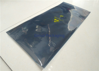Customized Logo Ziplock ESD Shielding Bags Static Proof For PCB / IC Packaging