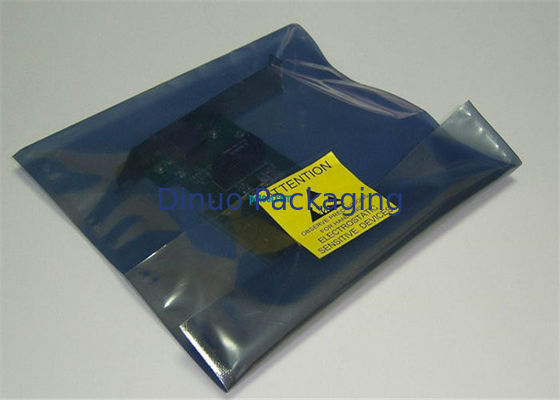 Anti Static ESD Shielding Bags Moisture Proof With Zipper / Self Seal