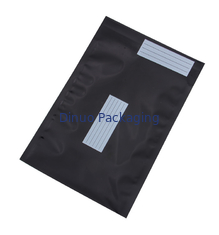 Black Lightweight Aluminum Foil Pouches , Aluminum Vacuum Seal Bags Anti Rub