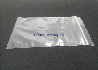 Resealable PE Plastic Bags With Ziplock Closure , Package Plastic Bags Waterproof