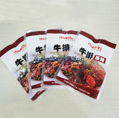 Small Custom Printed Food Packaging Bags Self Adhesive Seal Moisture Proof