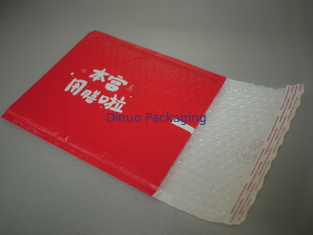Red Bubble Lined Poly Mailers Padded Envelopes 10.5 X 16  #5 Puncture Resistance