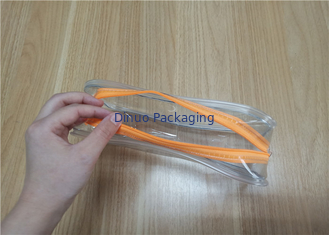 Promotional Reusable PVC Ziplock Plastic Bags For Packing The Daily Necessities