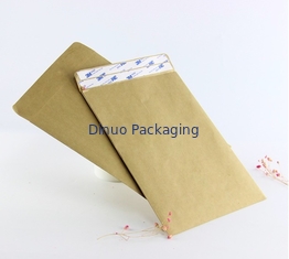 CMYK Printing Kraft Courier Packing Bags 9.5x14.5cm