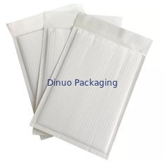 Kraft Corrugated Padded Mailing Envelopes ROHS For Express Industry