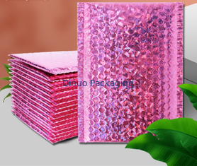 Custom Printed Postage Poly Holographic Bubble Mailers Envelope Shipping Bags