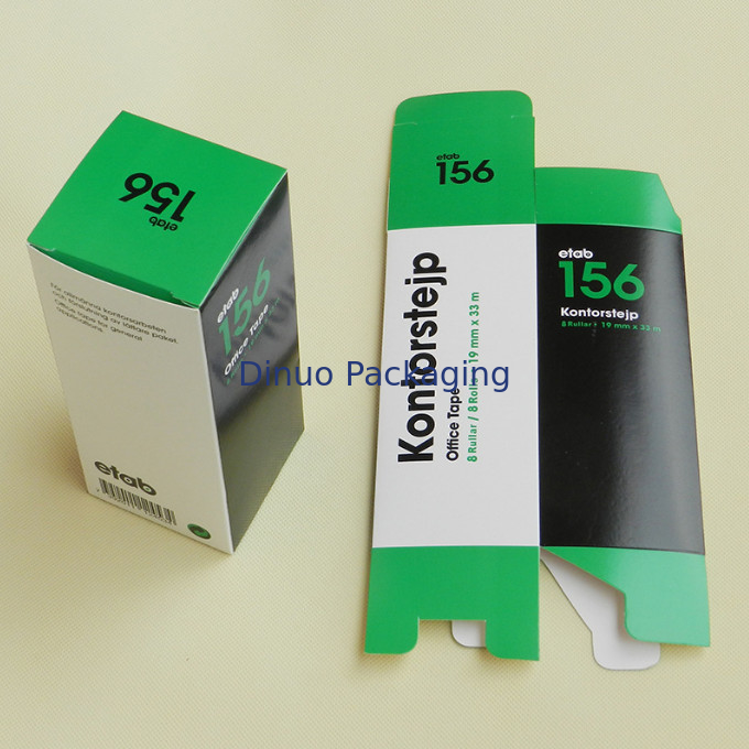 Multicolor PDF Files Printed Paper Box Recyclable Custom Silver Tea Gift Box