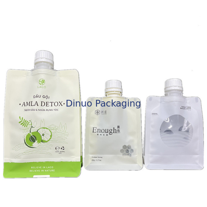 Organic Fruit Puree Squeeze Baby Food Spout Pouch Reusable Juice Beverage Doypack Bag