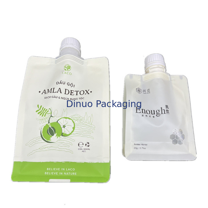 Refillable Recycled Liquid Plastic Stand Up Spout Pouch Bags Reusable Baby Food Pouch