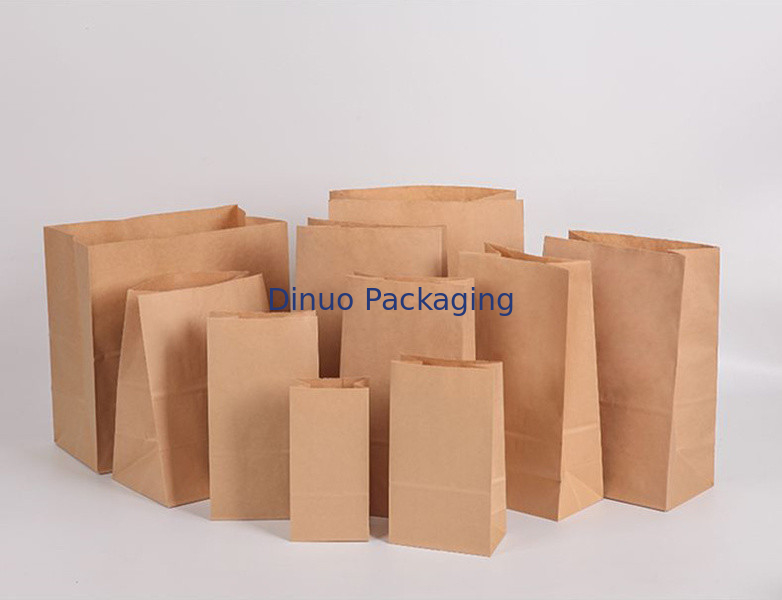 Kraft Paper Mailer Bag With Bottom Gusset / Hard Paper Side Expandable Paper Envelope