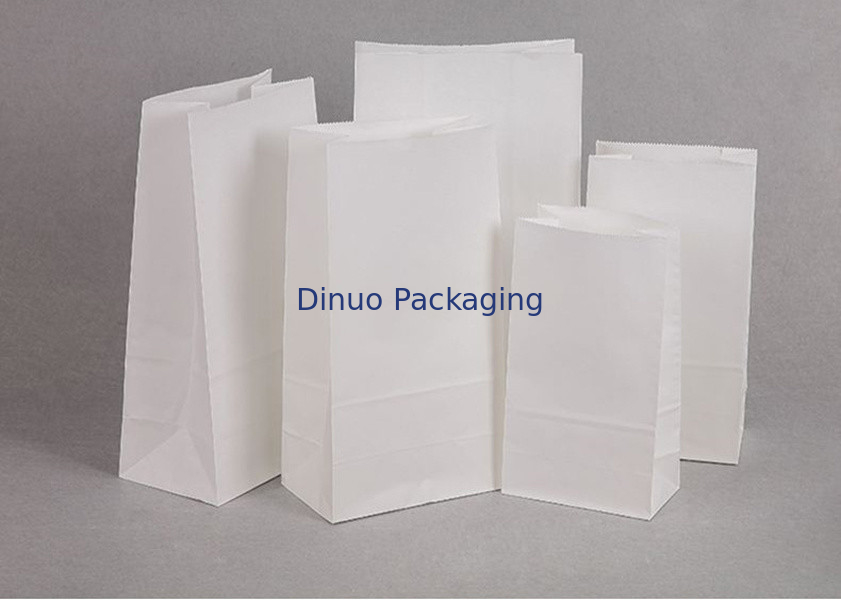 Kraft Paper Mailer Bag With Bottom Gusset / Hard Paper Side Expandable Paper Envelope