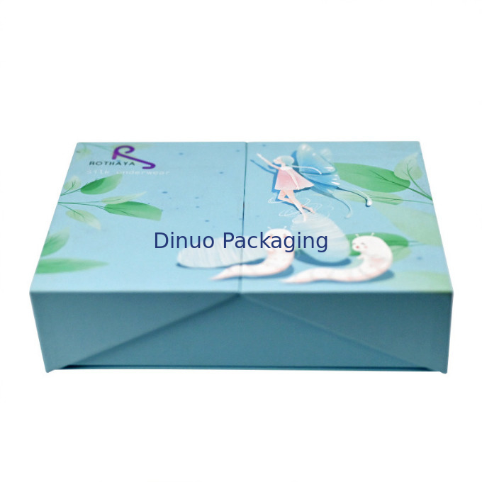 Clamshell Double Door Gift Box Custom Skin Care Makeup Set Paper Box